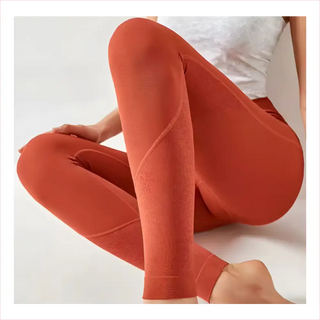 Leggings SuperMesh con design testurizzato e vita a costine